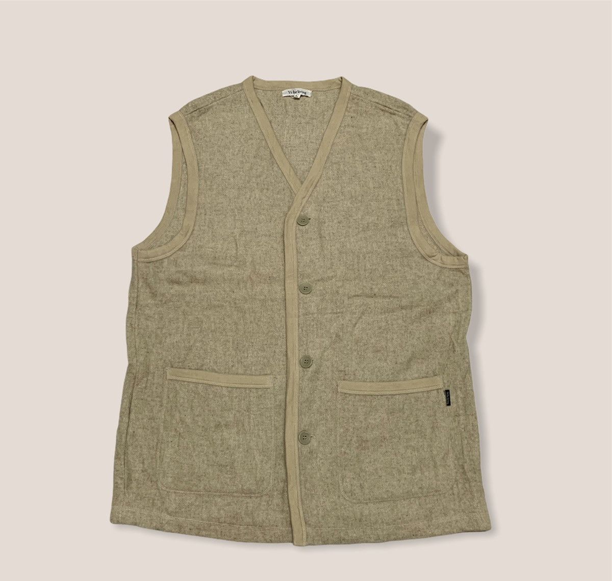 Y's for Men × Yohji Yamamoto Yohji Yamamoto Wool jacket - Y’s Vest Jacket Size US L / EU 52-54 / 3 - 4 Thumbnail