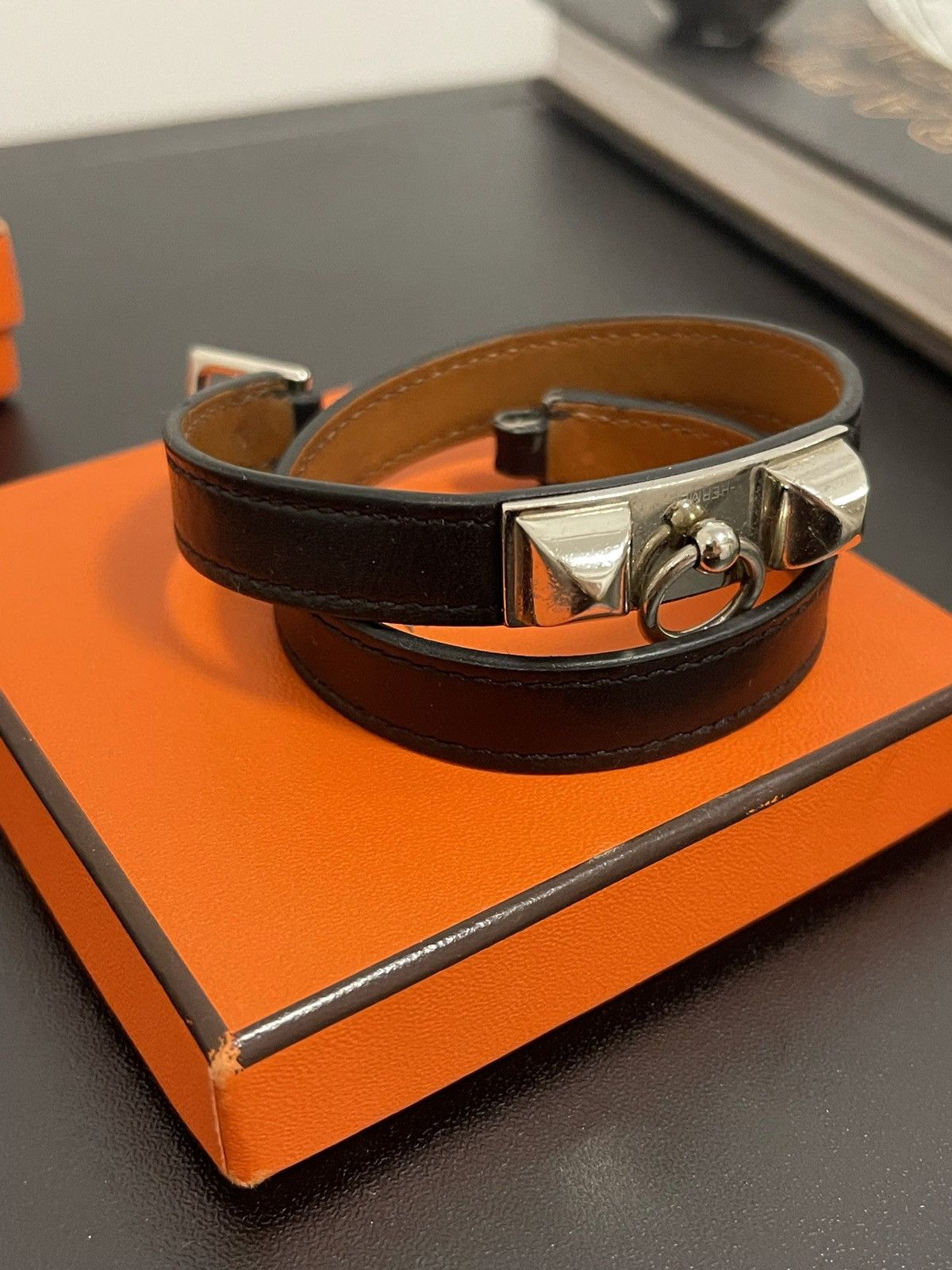 Hermes Rivale Double Tour Bracelet Size ONE SIZE - 2 Thumbnail