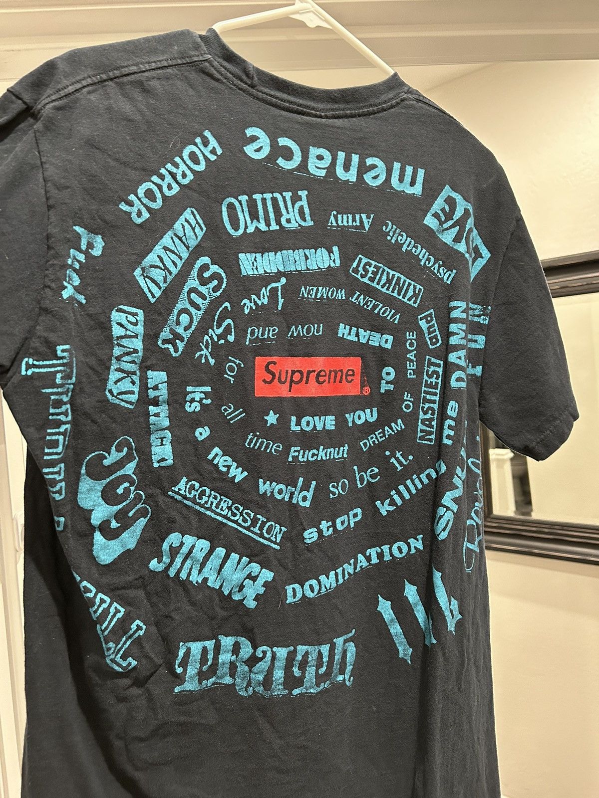 Supreme supreme spiral tee Size US L / EU 52-54 / 3 - 2 Thumbnail