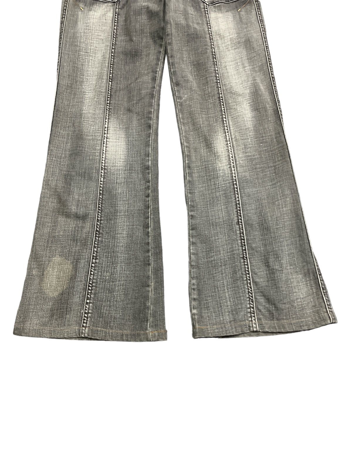 Other FLARED💥ARY BUSHPANT DISTRESSED DENIM PANTS Size US 28 / EU 44 - 5 Thumbnail
