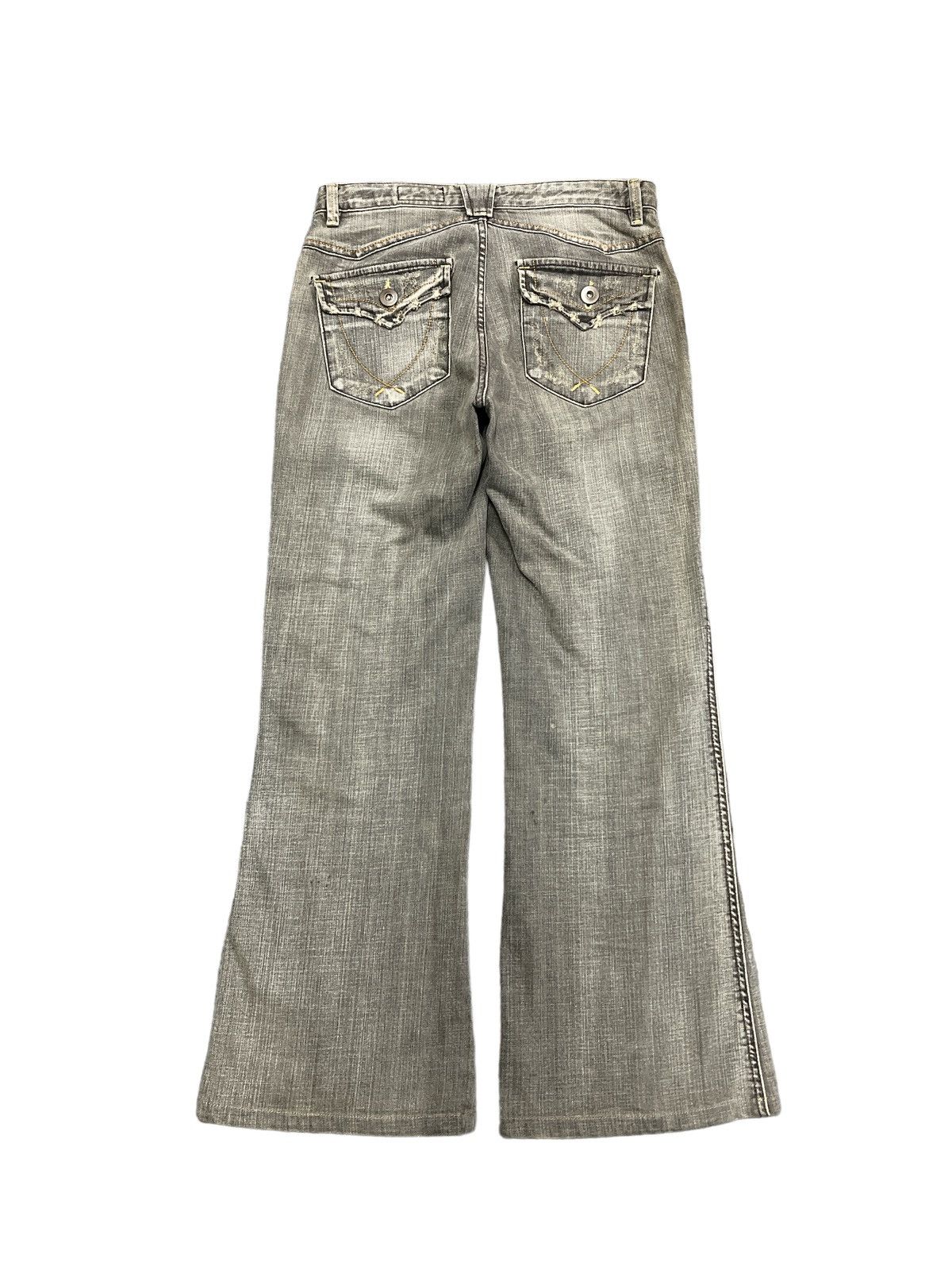 Other FLARED💥ARY BUSHPANT DISTRESSED DENIM PANTS Size US 28 / EU 44 - 6 Thumbnail