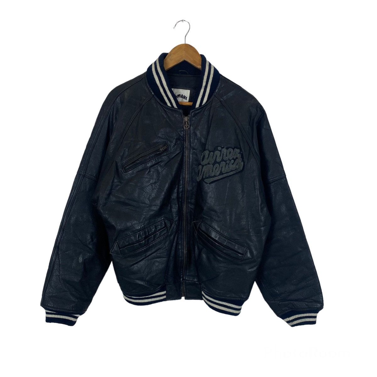 Avirex ✨Vintage Avirex Champs Leather Bomber Jacket Size US L / EU 52-54 / 3 - 2 Thumbnail