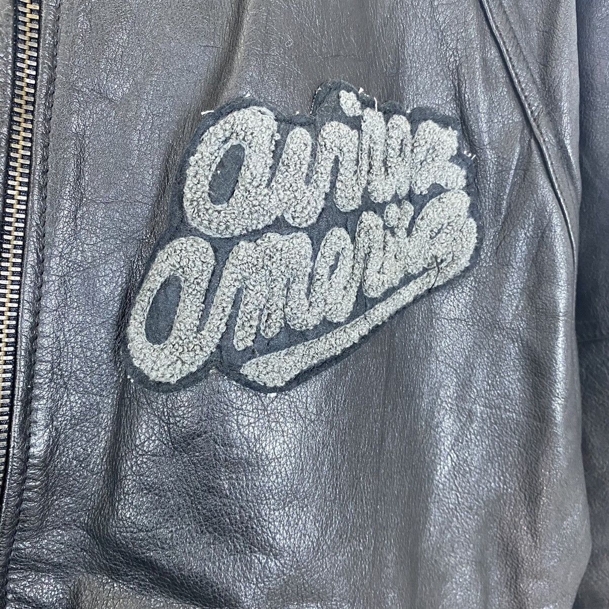 Avirex ✨Vintage Avirex Champs Leather Bomber Jacket Size US L / EU 52-54 / 3 - 7 Thumbnail