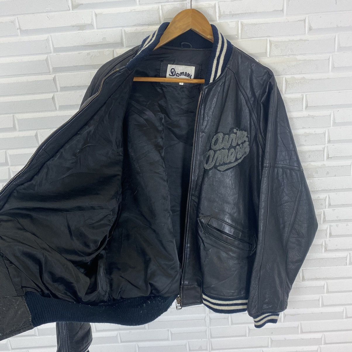 Avirex ✨Vintage Avirex Champs Leather Bomber Jacket Size US L / EU 52-54 / 3 - 13 Thumbnail