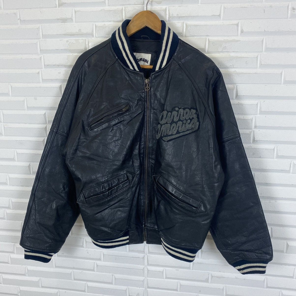 Avirex ✨Vintage Avirex Champs Leather Bomber Jacket Size US L / EU 52-54 / 3 - 5 Thumbnail