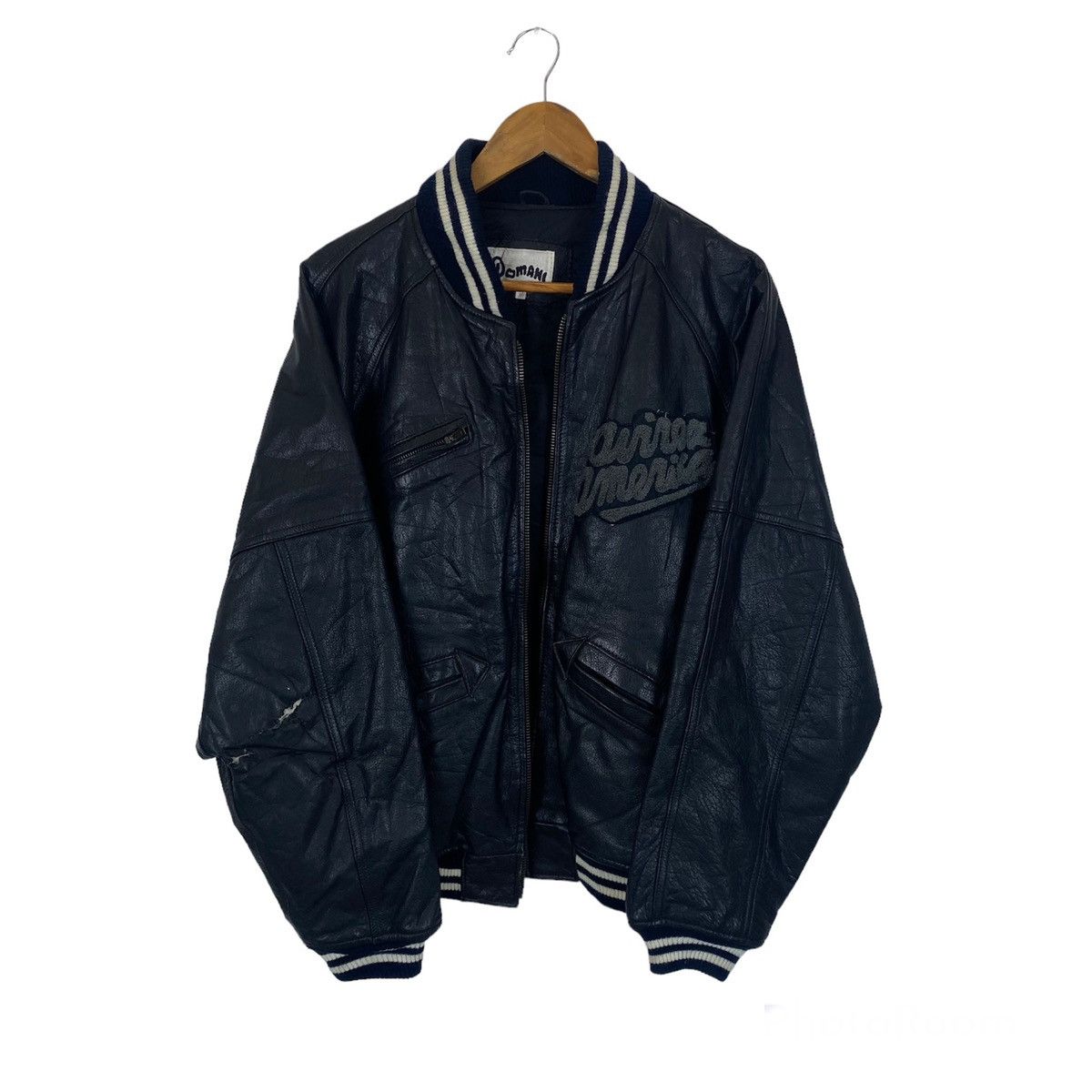 Avirex ✨Vintage Avirex Champs Leather Bomber Jacket Size US L / EU 52-54 / 3 - 3 Thumbnail