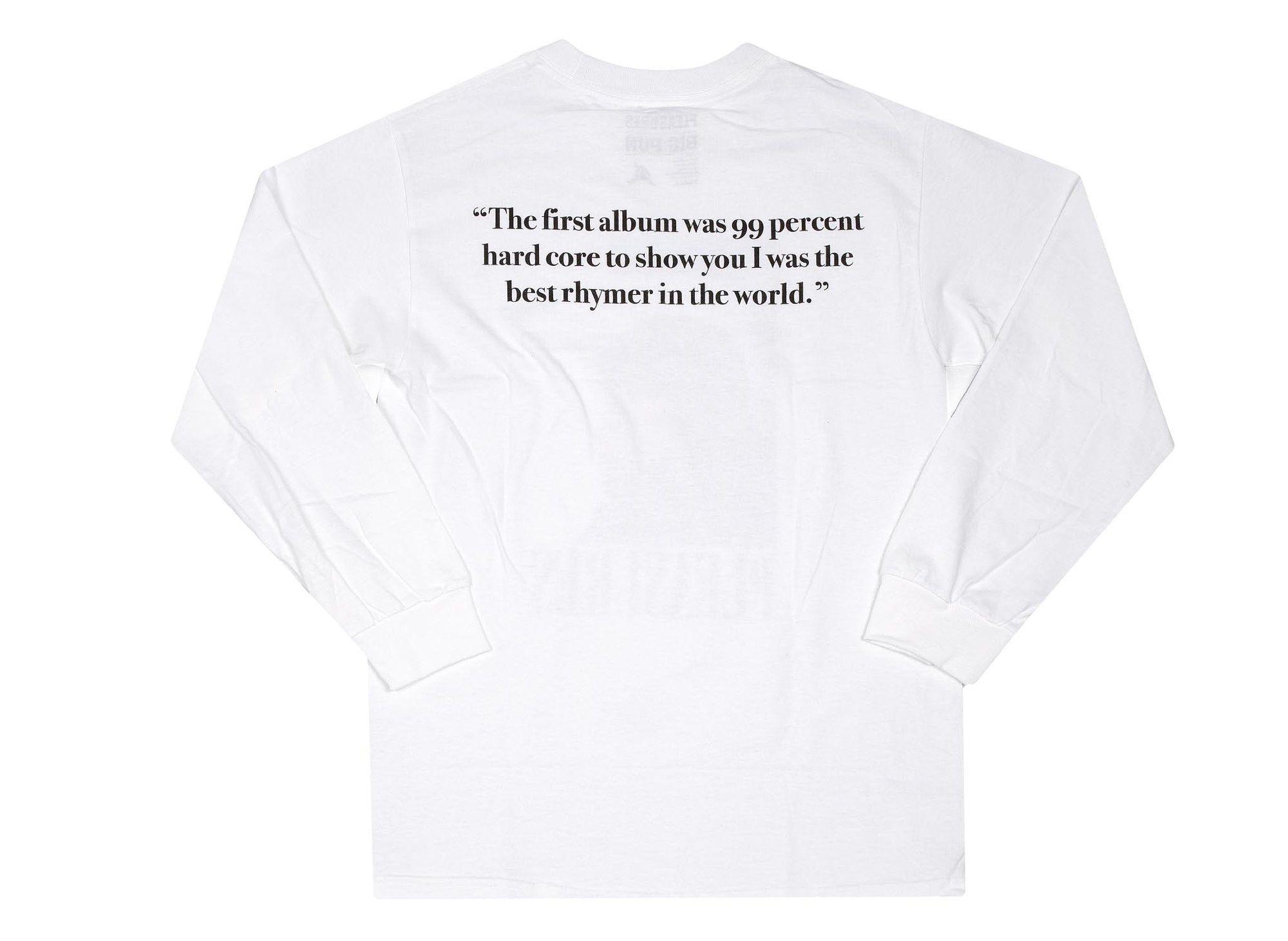 Pleasures Pleasures Now Big Pun Punisher Beware White L/S T Shirt Size US S / EU 44-46 / 1 - 2 Thumbnail