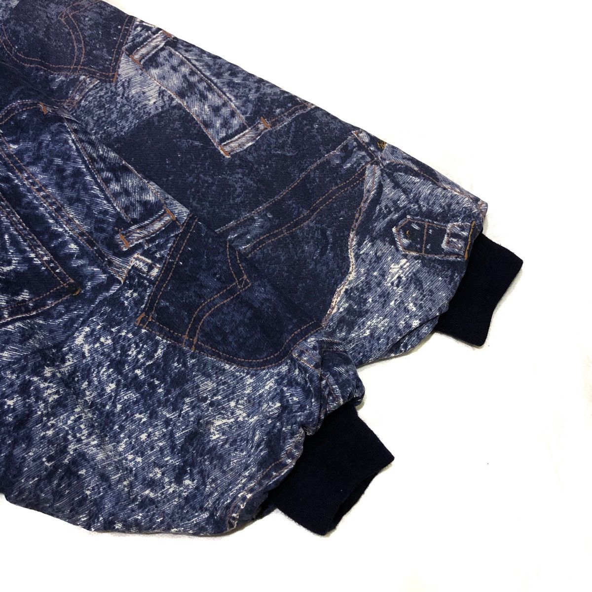 Japanese Brand Kimono All Over Print Denim Streetwear Fashion Size US L / EU 52-54 / 3 - 6 Thumbnail