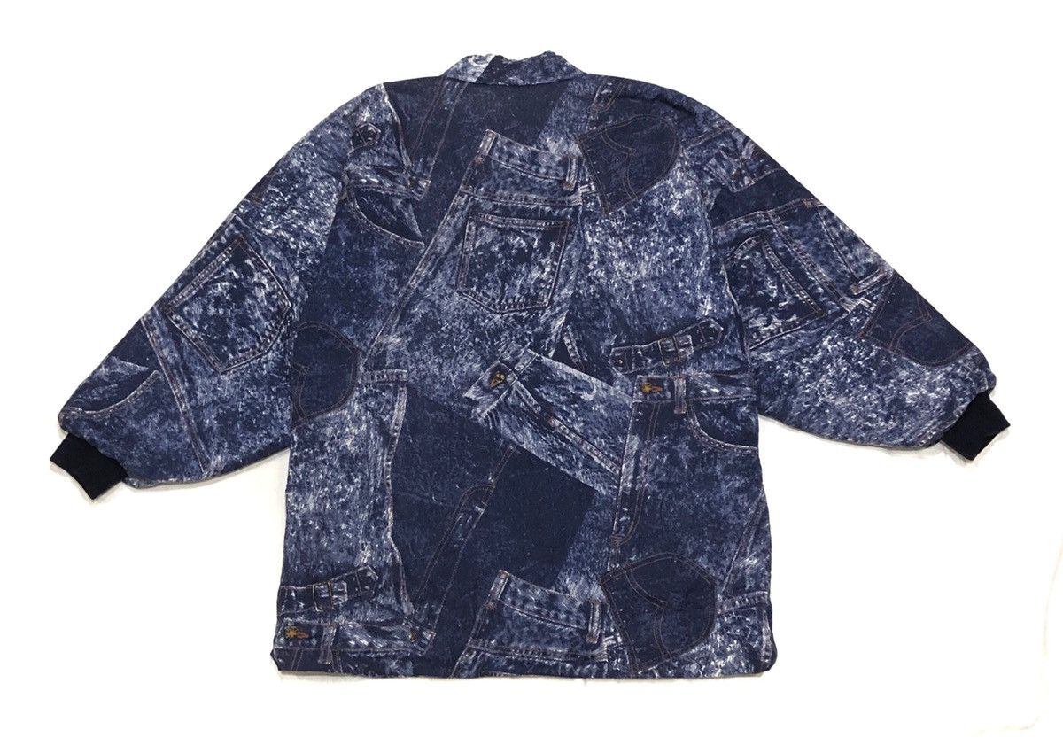 Japanese Brand Kimono All Over Print Denim Streetwear Fashion Size US L / EU 52-54 / 3 - 8 Thumbnail