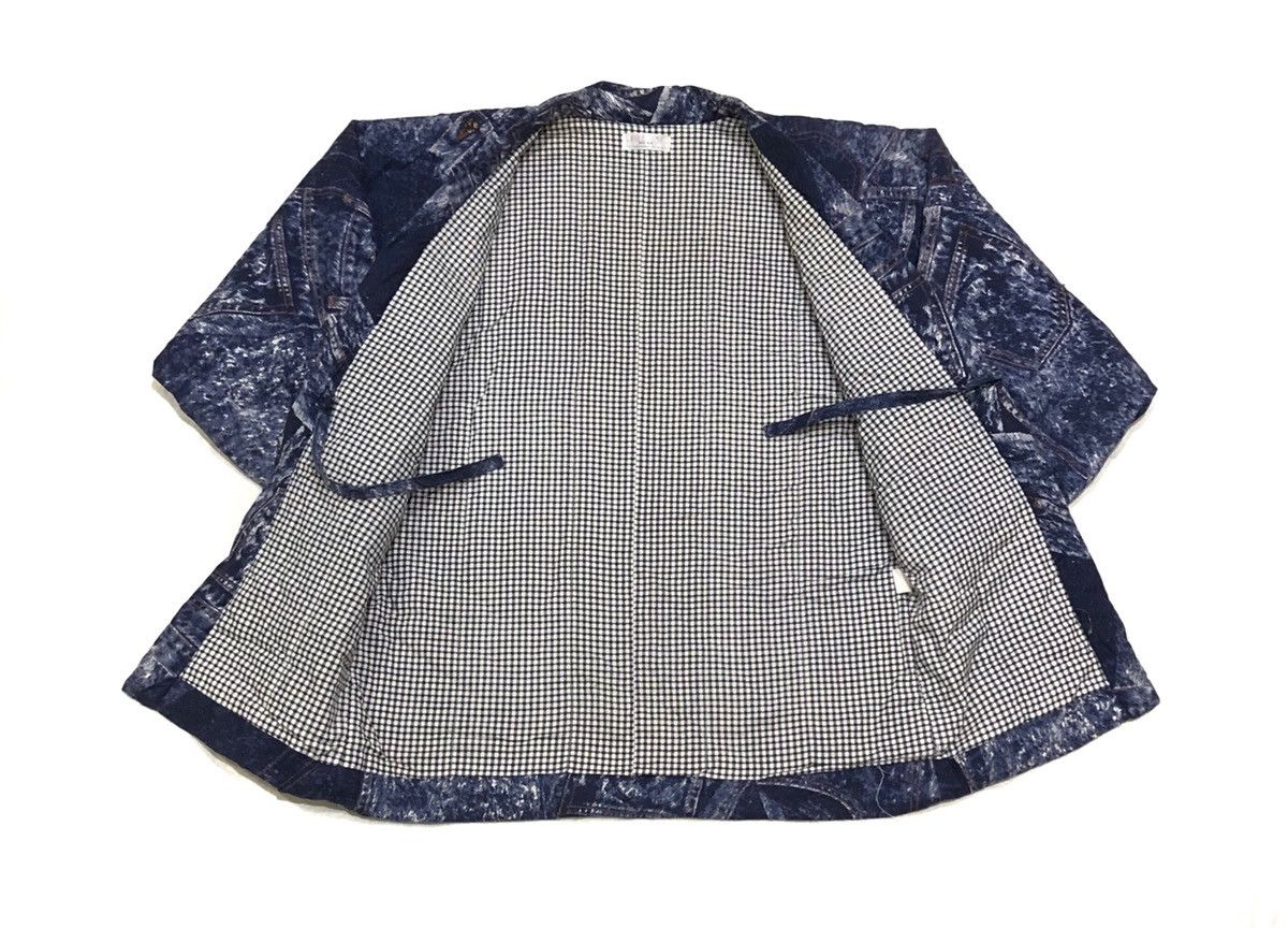 Japanese Brand Kimono All Over Print Denim Streetwear Fashion Size US L / EU 52-54 / 3 - 5 Thumbnail
