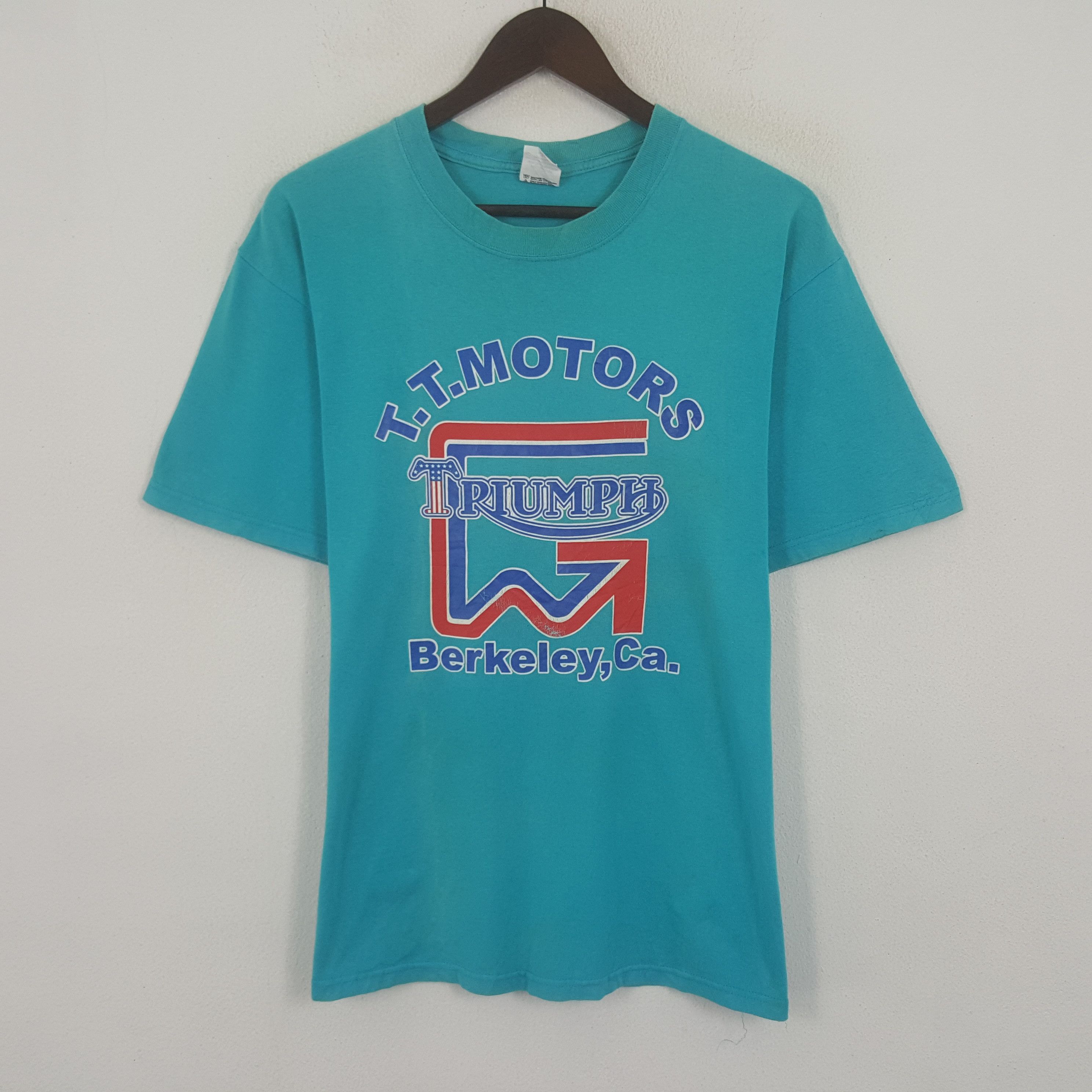 Vintage T.T. Motors Triumph Tshirt