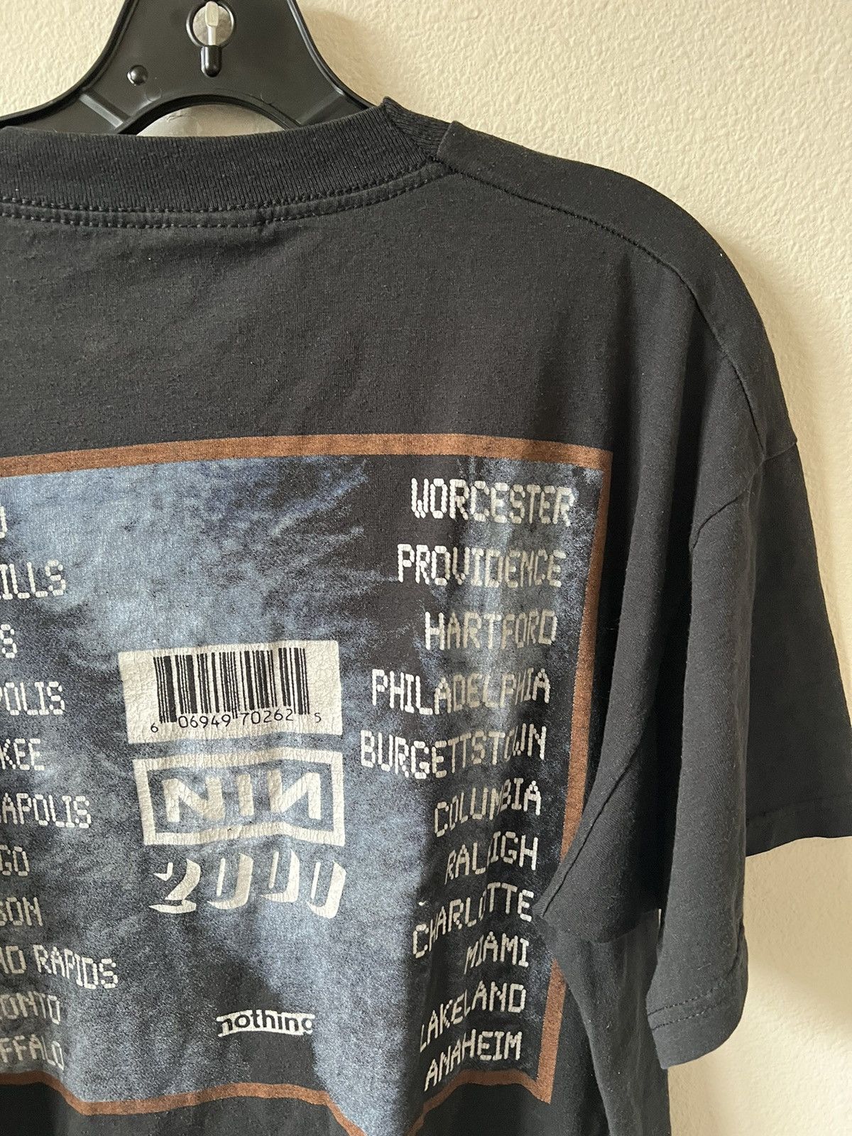 Band Tees Vintage Nine Inch Nails US 2000 Nothing Tour T-Shirt Size US XL / EU 56 / 4 - 8 Thumbnail