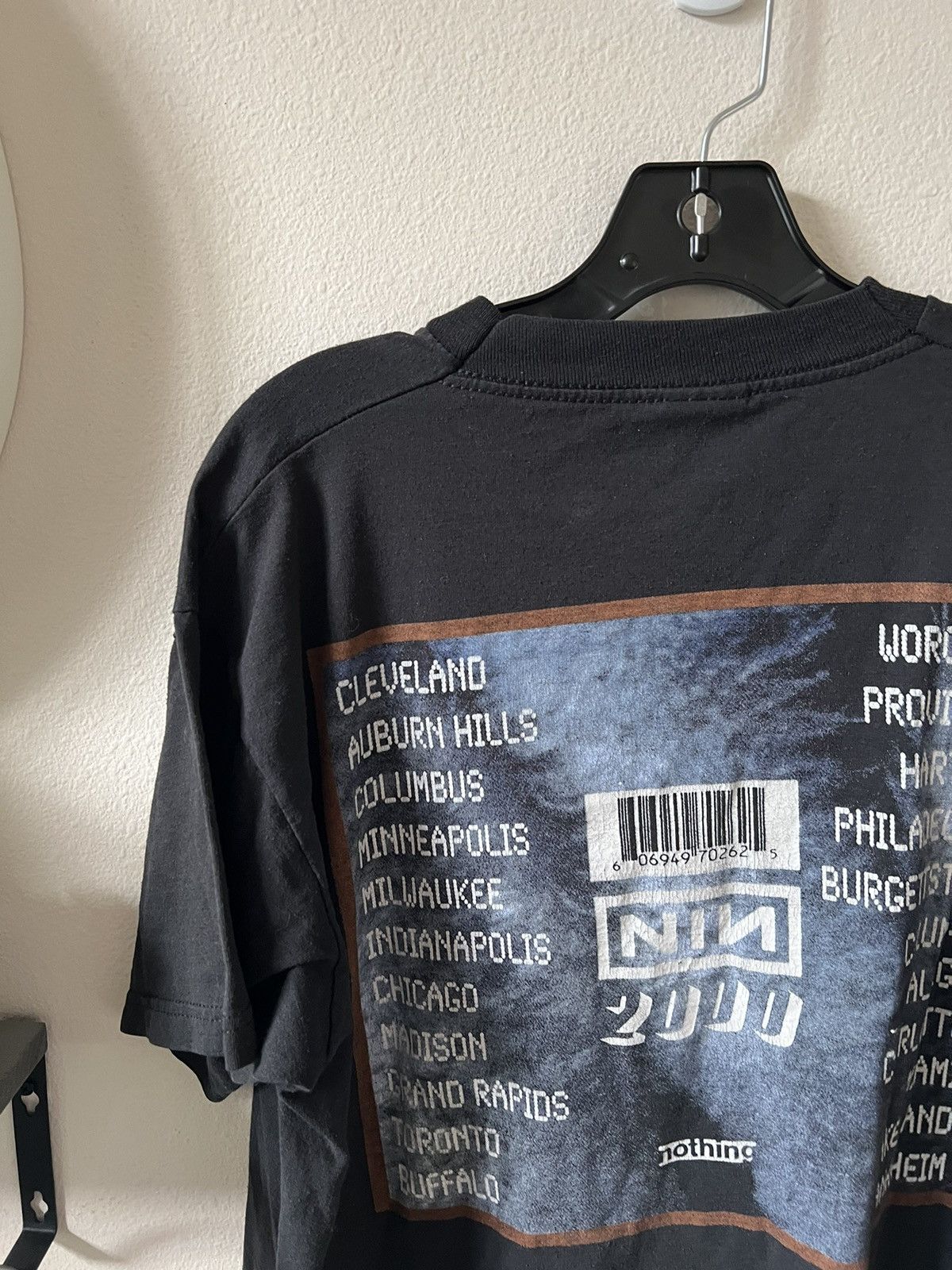 Band Tees Vintage Nine Inch Nails US 2000 Nothing Tour T-Shirt Size US XL / EU 56 / 4 - 7 Thumbnail