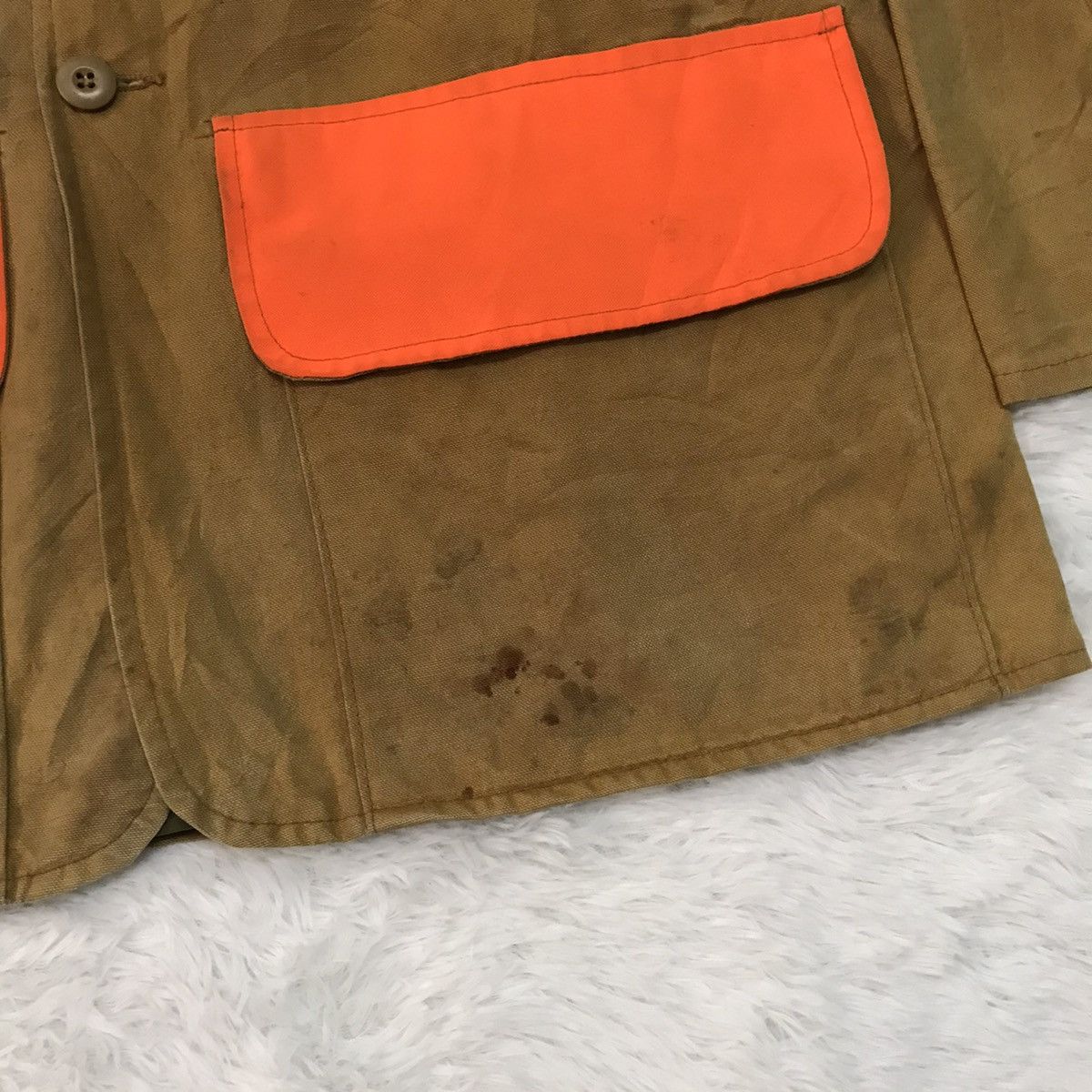 Hunt Club Vtg Saftbak Hunting Jacket Made in Usa Size US XL / EU 56 / 4 - 7 Thumbnail