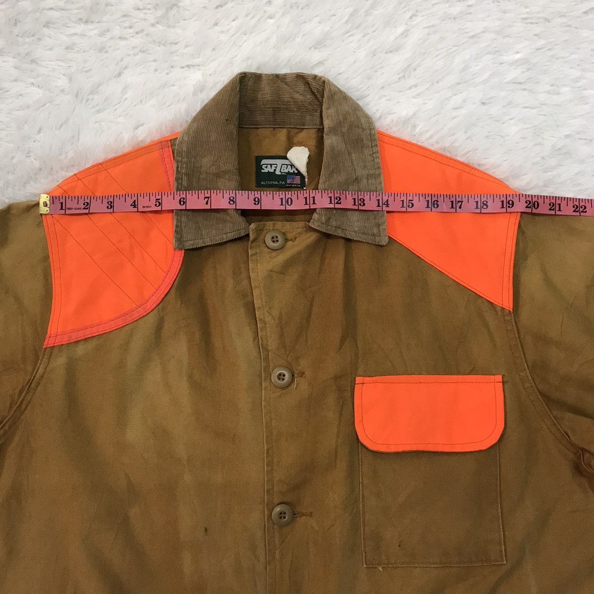 Hunt Club Vtg Saftbak Hunting Jacket Made in Usa Size US XL / EU 56 / 4 - 16 Thumbnail