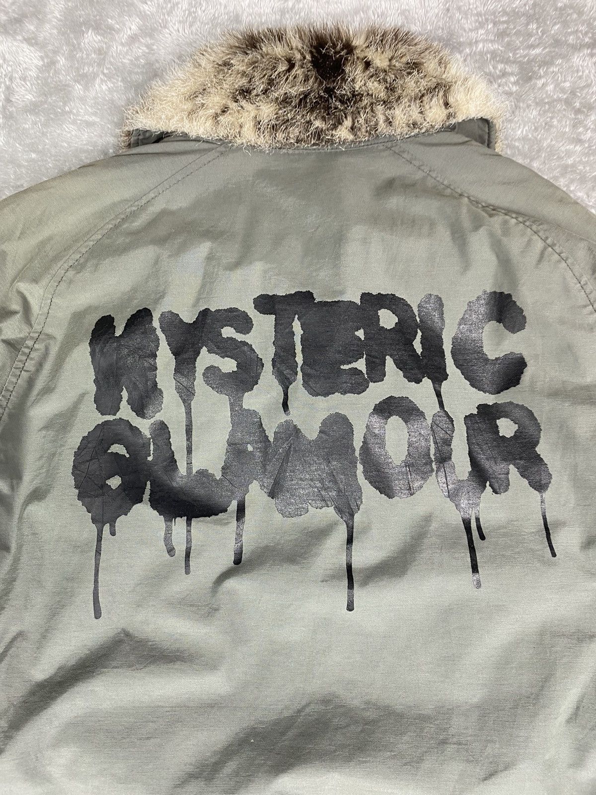 Hysteric Glamour Hysteric Glamour Fur Bomber Jacket. J0112 Size M / US 6-8 / IT 42-44 - 14 Thumbnail