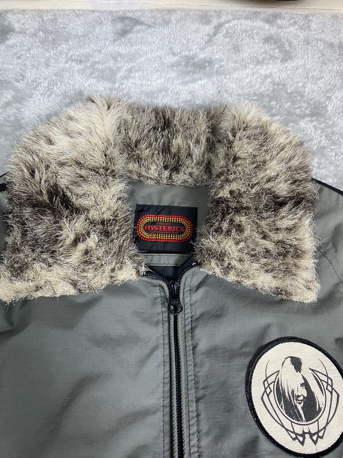 Hysteric Glamour Hysteric Glamour Fur Bomber Jacket. J0112 Size M / US 6-8 / IT 42-44 - 7 Thumbnail