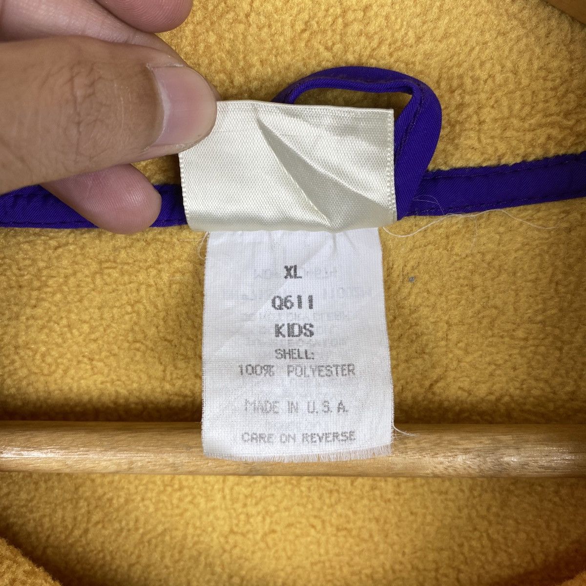L.L. Bean × Vintage Vintage L.L.BEAN Old Skool Logo Outdoor Fleece Sweatshirt Size US M / EU 48-50 / 2 - 6 Thumbnail