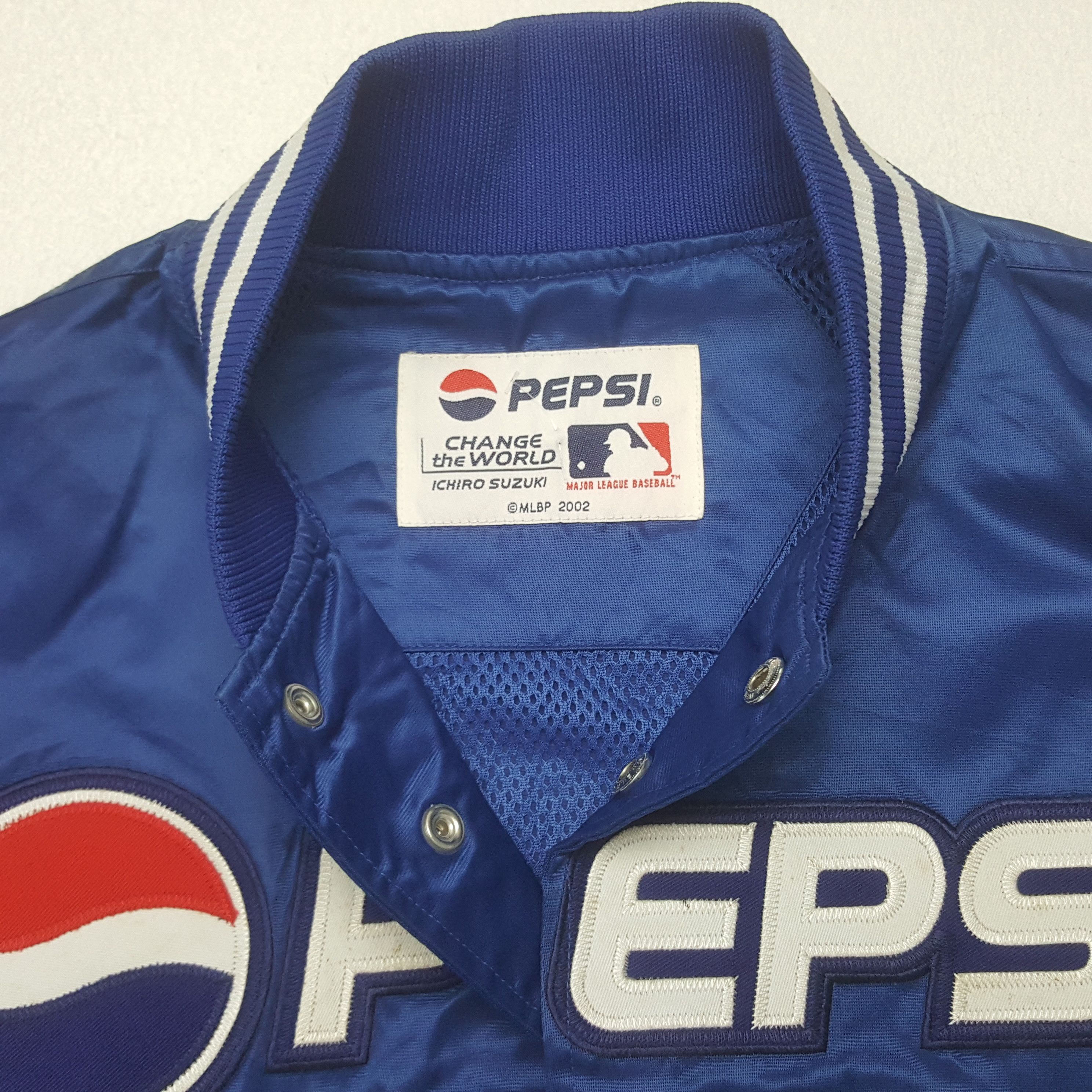 Pepsi × Varsity Jacket × Vintage Vintage Pepsi Change The World Ichiro ...