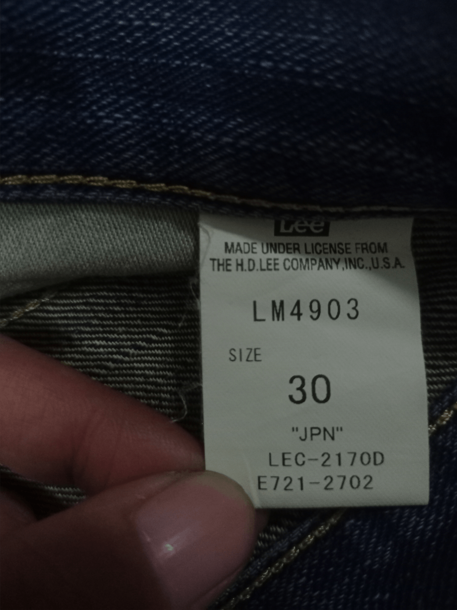 Lee Vintage Lee Riders Mud Wash Distressed Loose Jeans Size US 30 / EU 46 - 11 Thumbnail