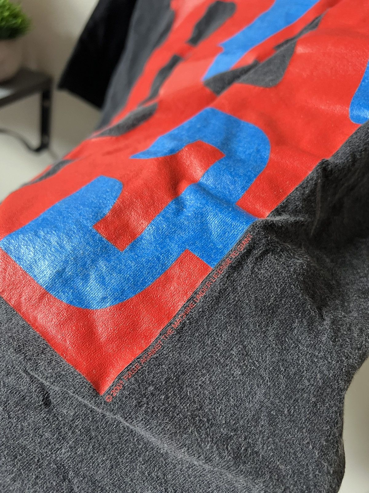 Band Tees Vintage Rage Against The Machine Stack Logo T-Shirt Size US M / EU 48-50 / 2 - 3 Thumbnail