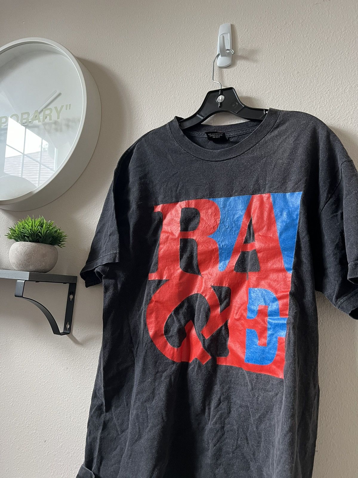 Band Tees Vintage Rage Against The Machine Stack Logo T-Shirt Size US M / EU 48-50 / 2 - 2 Thumbnail