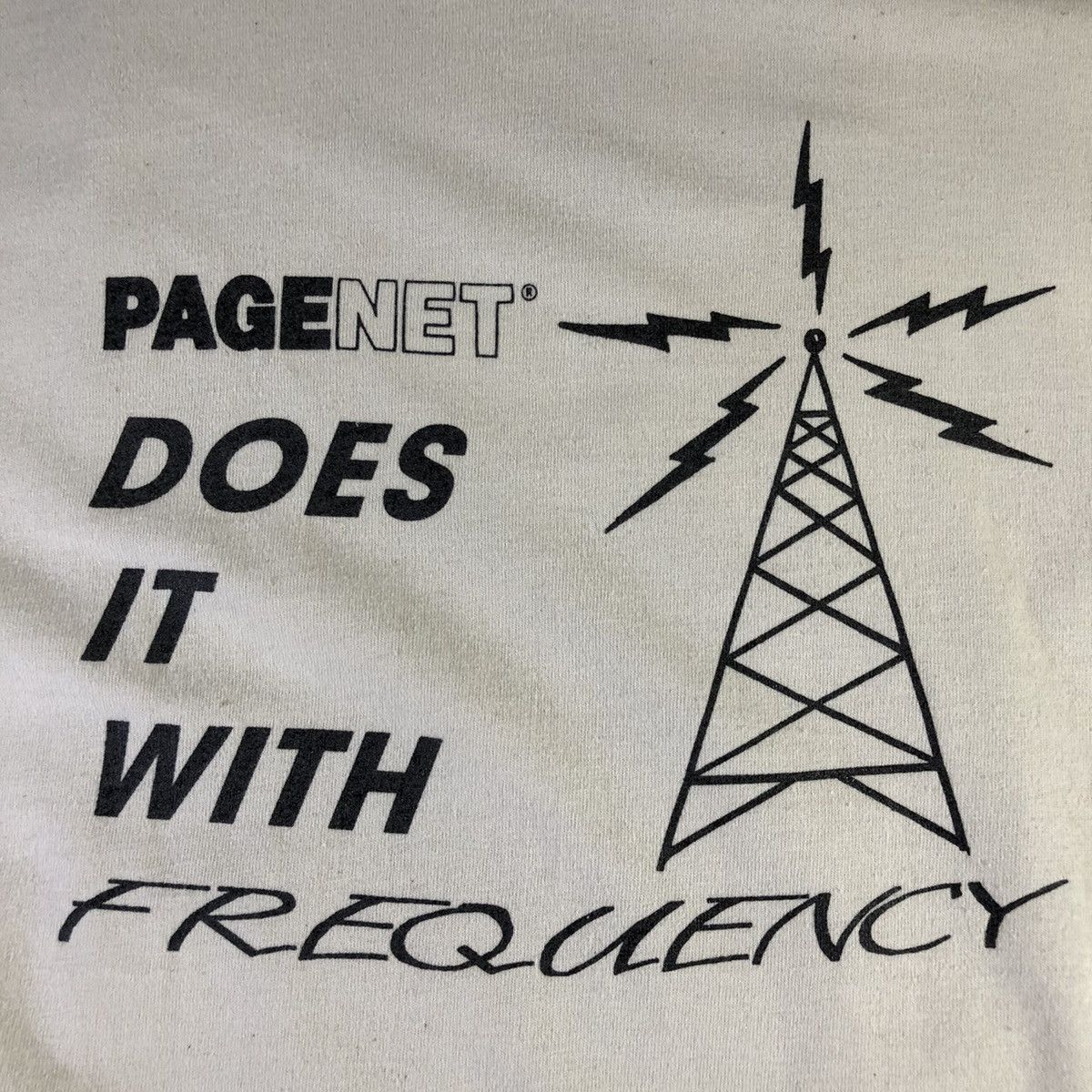 Motorola Motorola Pagenet Pager Beeper Baseball Vintage T Shirt XL Size US XL / EU 56 / 4 - 6 Thumbnail