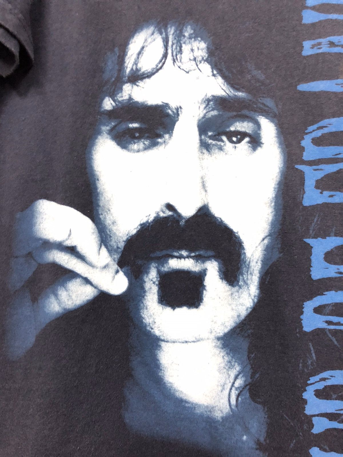 Band Tees Vintage Frank Zappa Fullprint T Shirt Rare Size US L / EU 52-54 / 3 - 4 Thumbnail