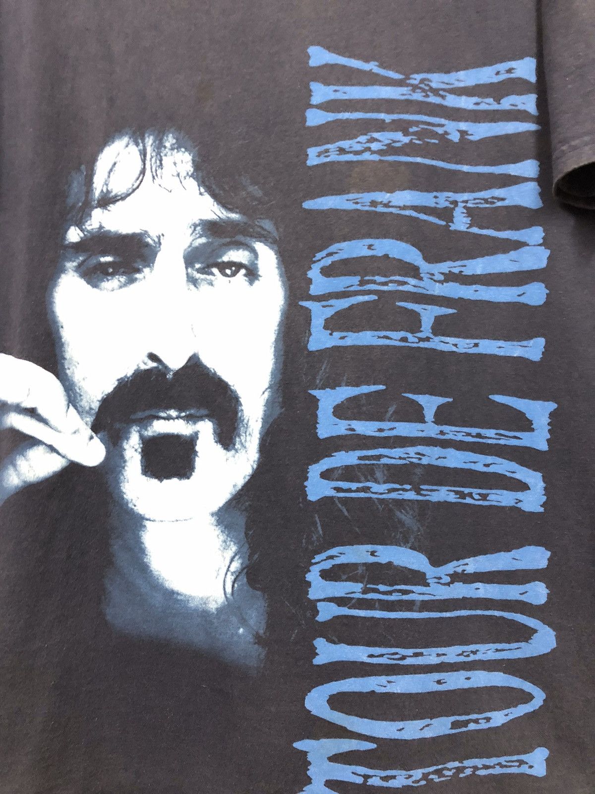 Band Tees Vintage Frank Zappa Fullprint T Shirt Rare Size US L / EU 52-54 / 3 - 3 Thumbnail