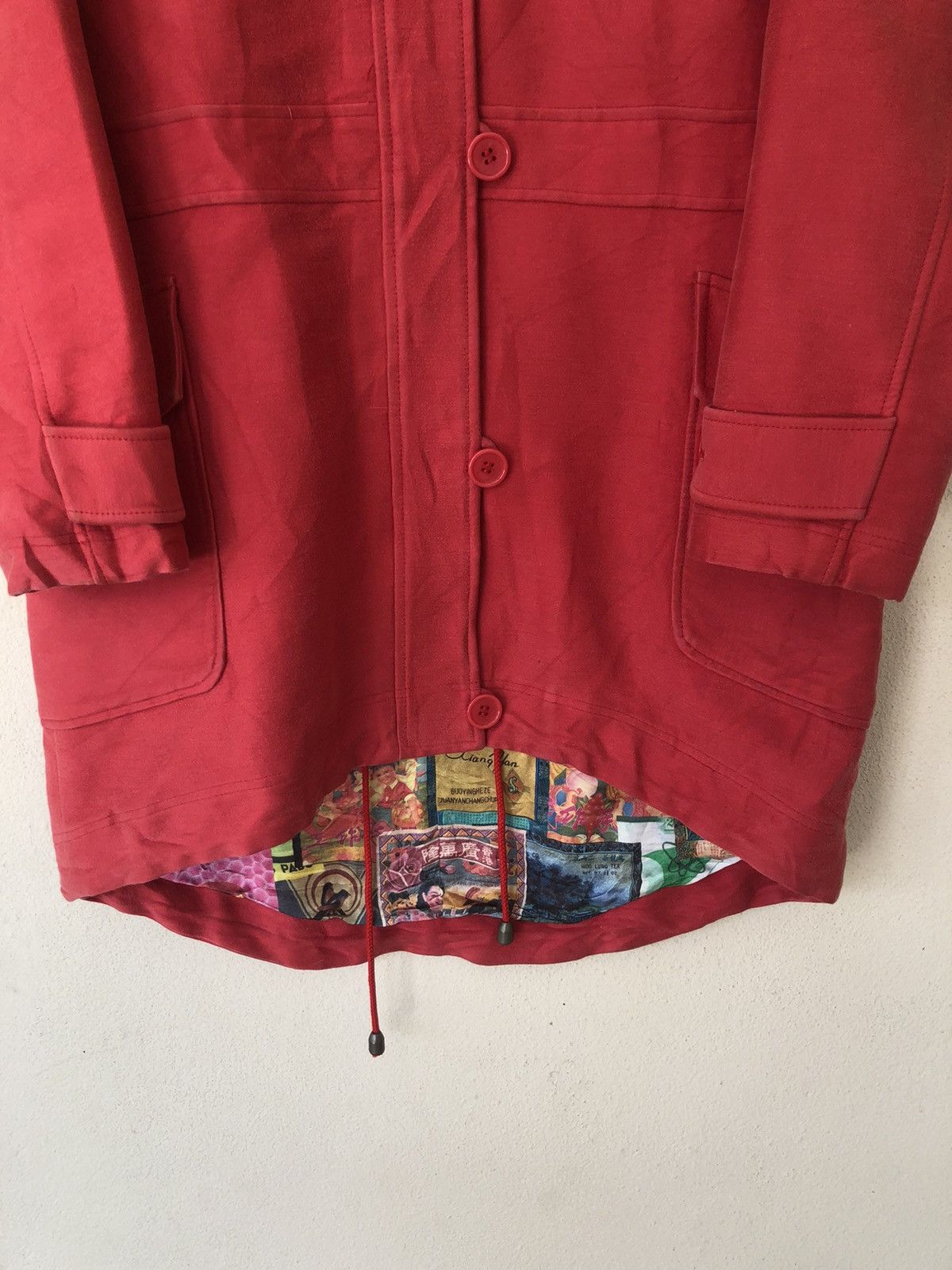 Paul Smith Paul Smith Overprinted Red Parkas Size US M / EU 48-50 / 2 - 7 Thumbnail