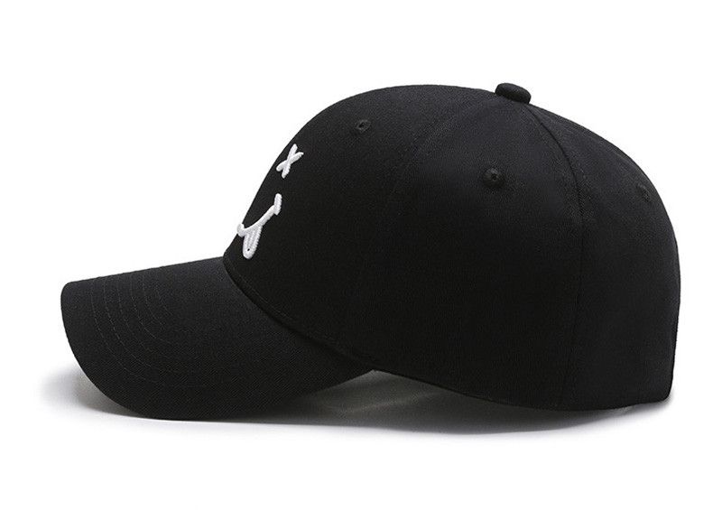 Other Smile Face Embroidery Baseball Caps Size ONE SIZE - 3 Thumbnail