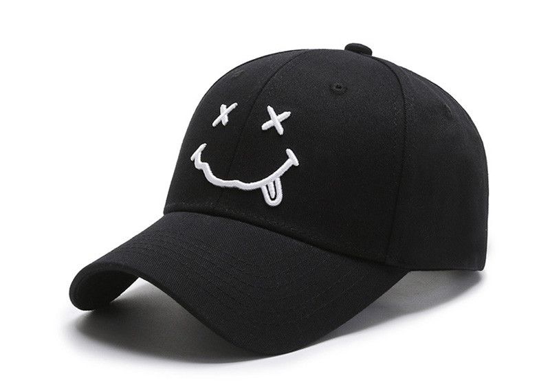 Other Smile Face Embroidery Baseball Caps Size ONE SIZE - 1 Thumbnail