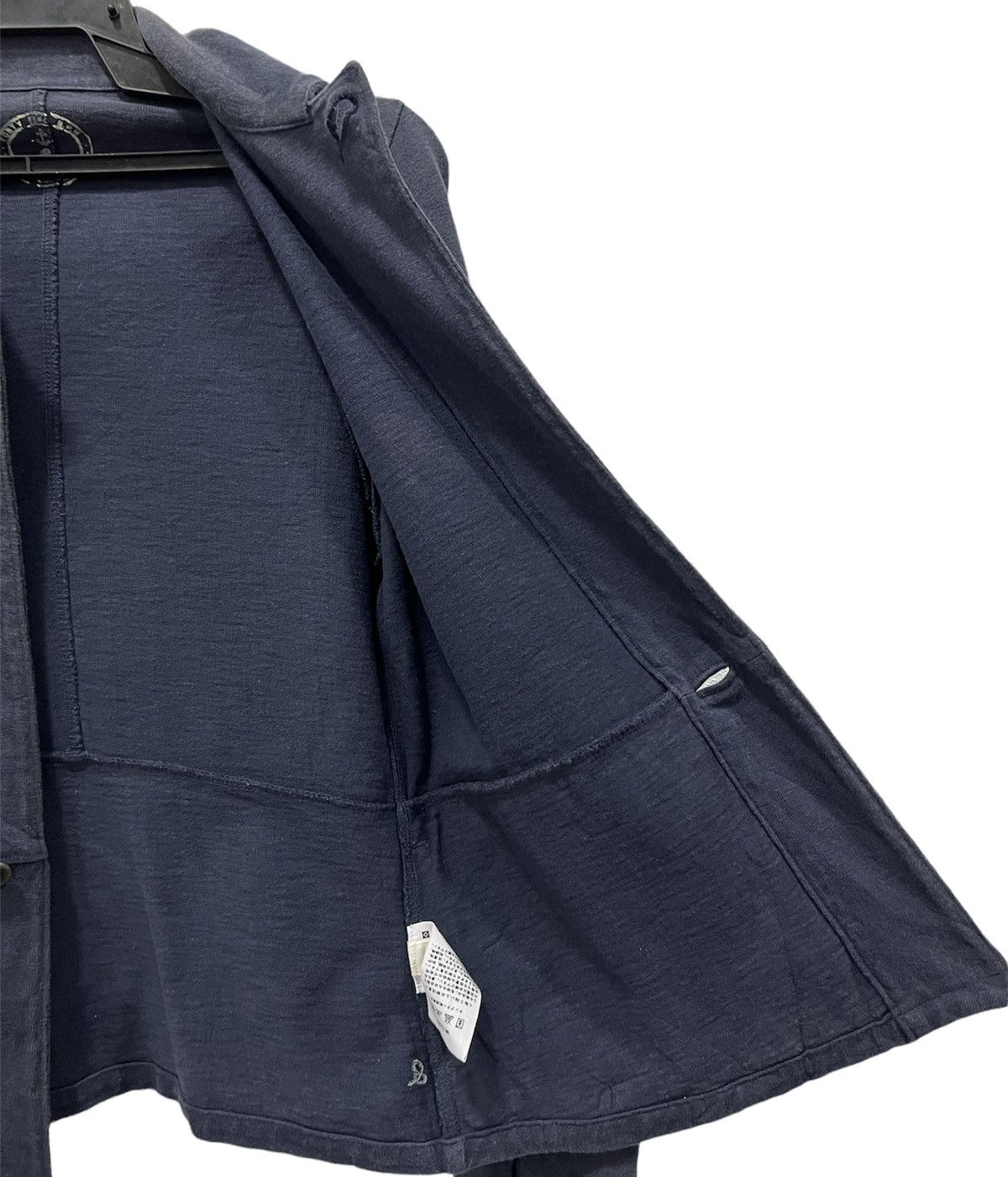 45rpm × Indigo R by 45rpm Indigo Blue Buttons Shirt Size US S / EU 44-46 / 1 - 8 Thumbnail