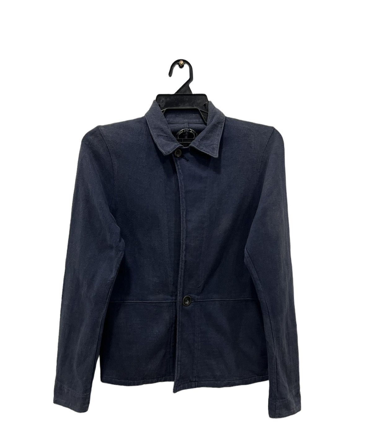 45rpm × Indigo R by 45rpm Indigo Blue Buttons Shirt Size US S / EU 44-46 / 1 - 1 Thumbnail