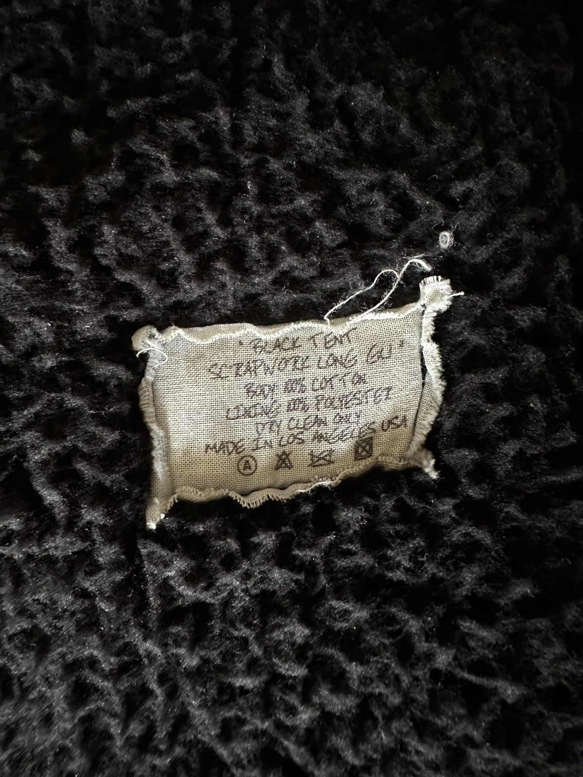 Greg Lauren Black Tent Scrapwork Long GL1 Size 2 Size US M / EU 48-50 / 2 - 5 Thumbnail