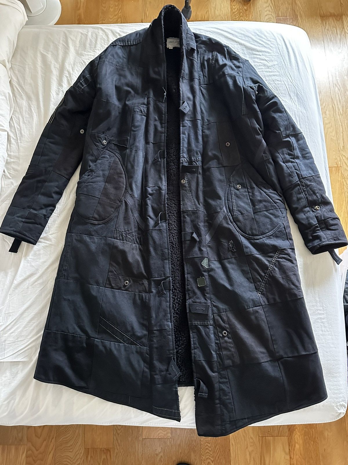 Greg Lauren Black Tent Scrapwork Long GL1 Size 2 Size US M / EU 48-50 / 2 - 1 Thumbnail