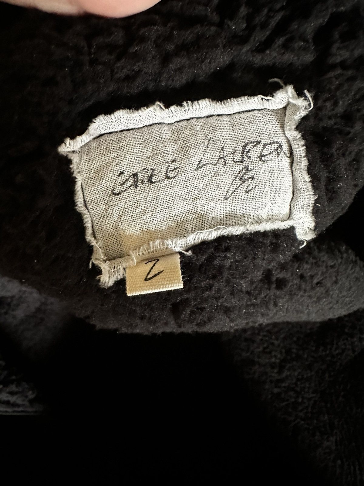 Greg Lauren Black Tent Scrapwork Long GL1 Size 2 Size US M / EU 48-50 / 2 - 4 Thumbnail