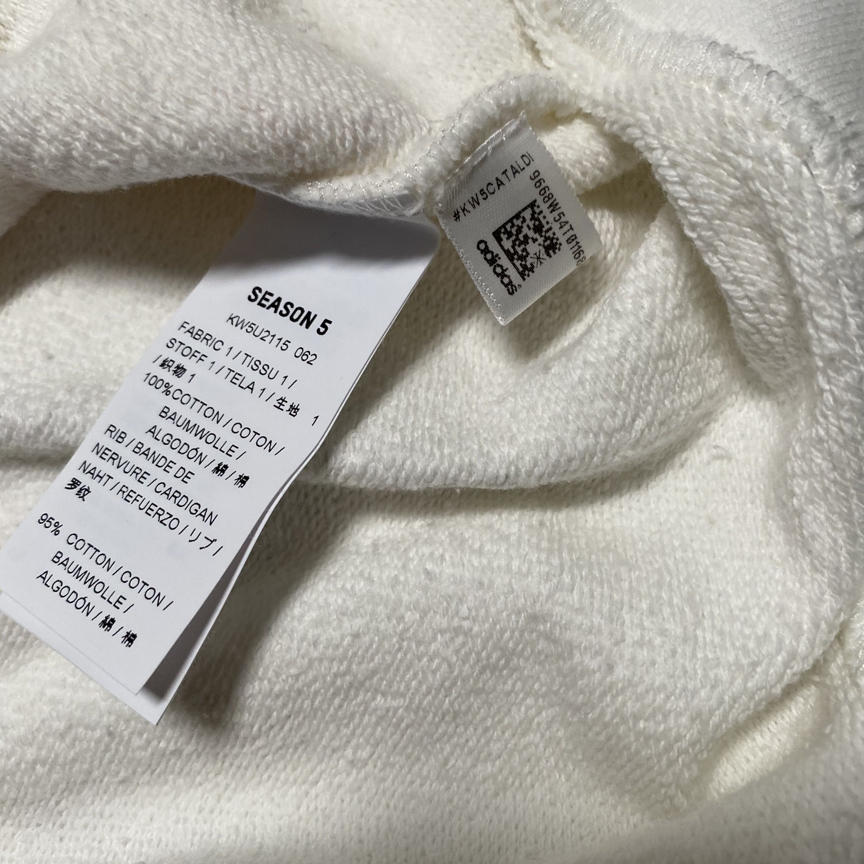Yeezy season 5 handwriting sweater cheap