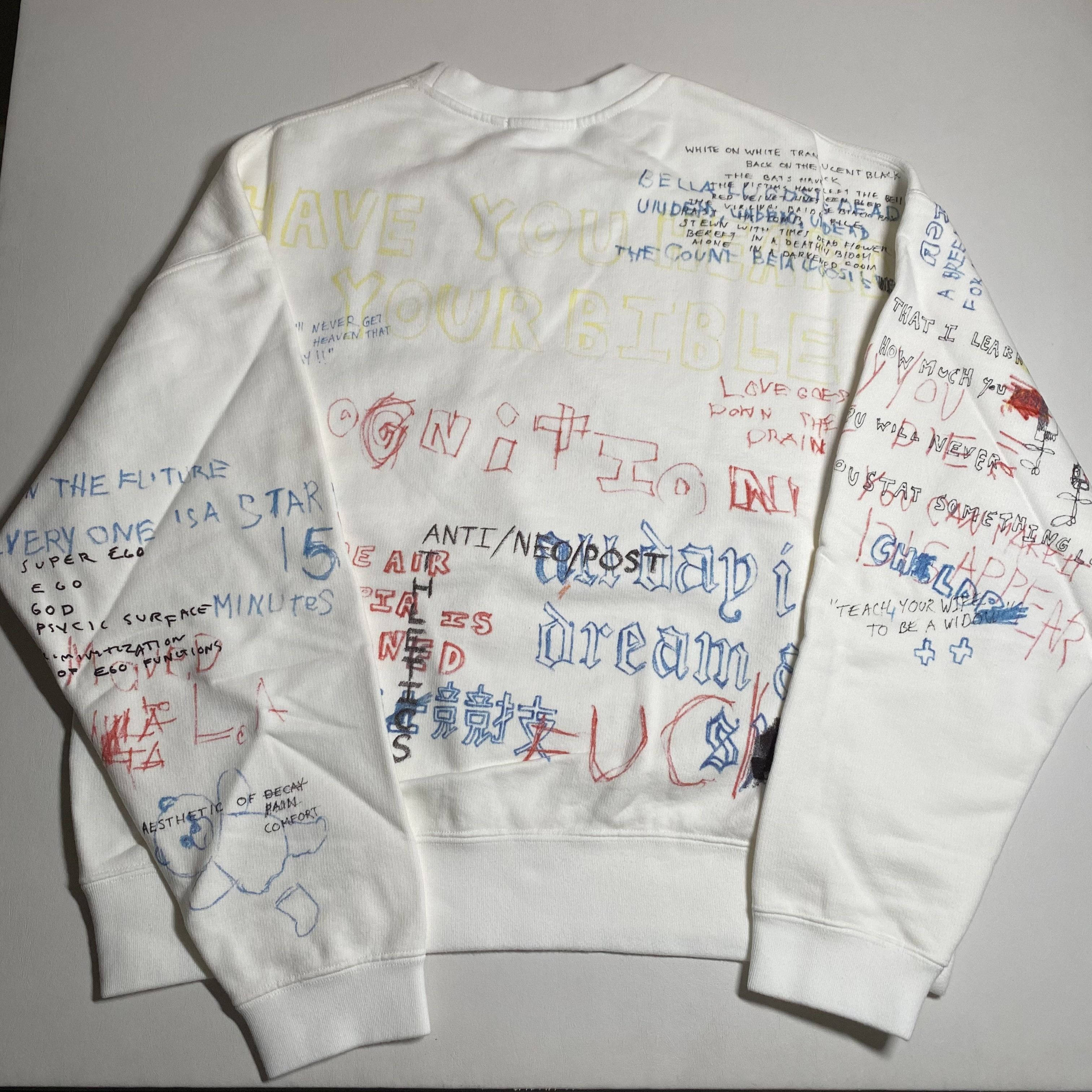 Yeezy Yeezy Adidas Season 5 Handwriting Sweatshirt Size US XS / EU 42 / 0 - 3 Thumbnail