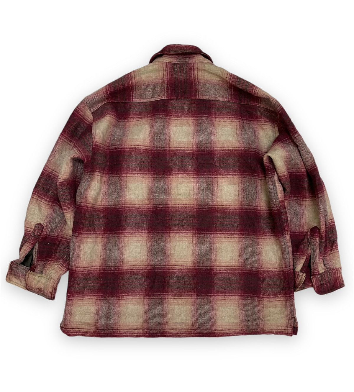 Flannel × Japanese Brand × Vintage Vintage Japanese Brand Nextstage Wool Zip Flannel Jacket Size US L / EU 52-54 / 3 - 2 Thumbnail