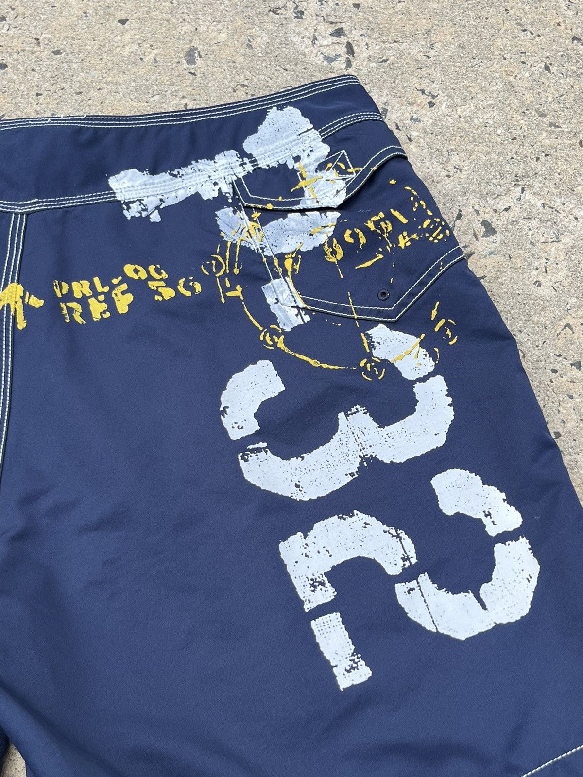 Polo Ralph Lauren × Vintage VINTAGE 90’S POLO RALPH LAUREN P-32 SWIMMING SHORTS Size US 36 / EU 52 - 14 Thumbnail