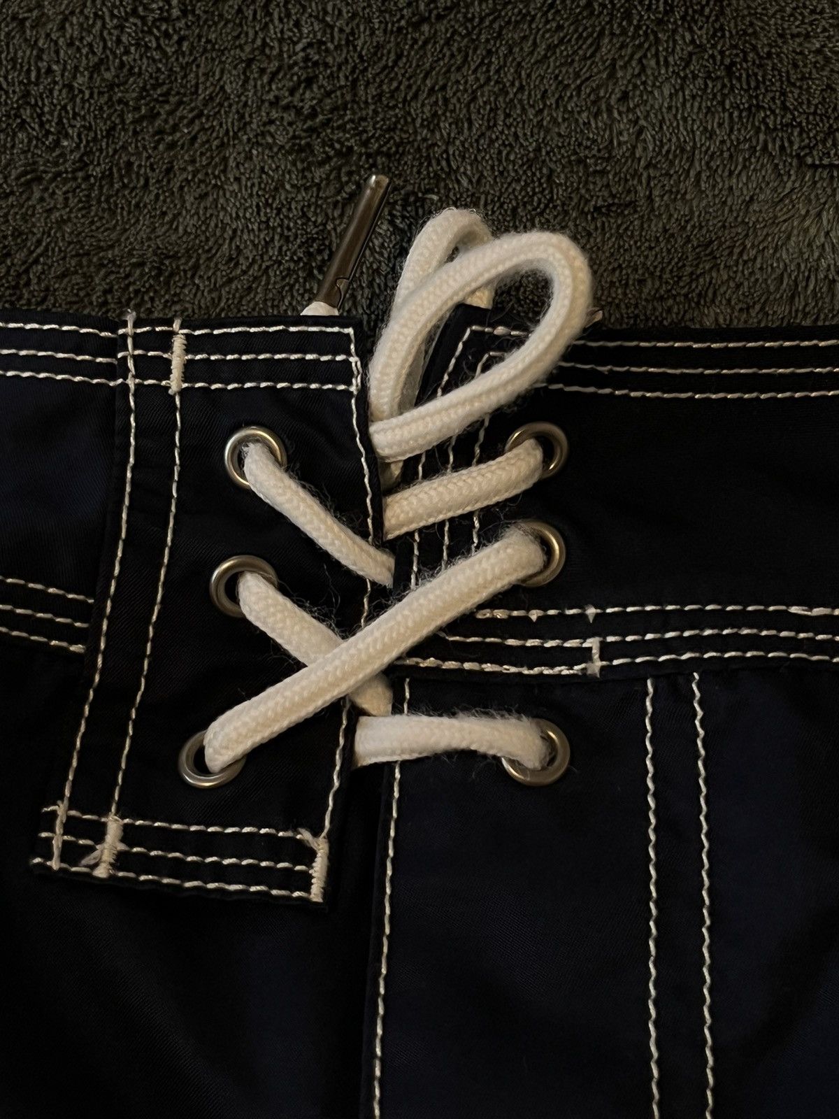 Polo Ralph Lauren × Vintage VINTAGE 90’S POLO RALPH LAUREN P-32 SWIMMING SHORTS Size US 36 / EU 52 - 8 Thumbnail
