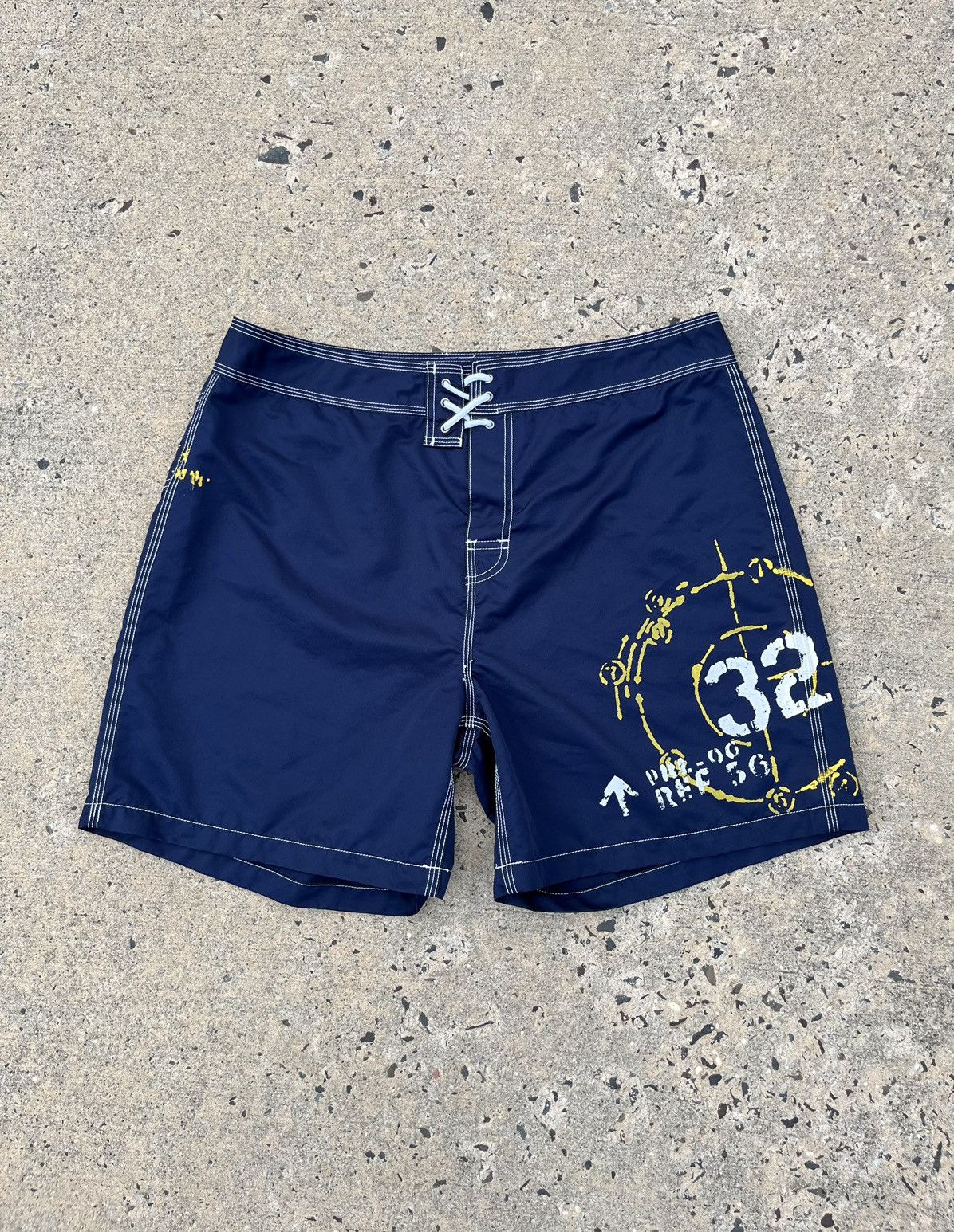 Polo Ralph Lauren × Vintage VINTAGE 90’S POLO RALPH LAUREN P-32 SWIMMING SHORTS Size US 36 / EU 52 - 1 Thumbnail