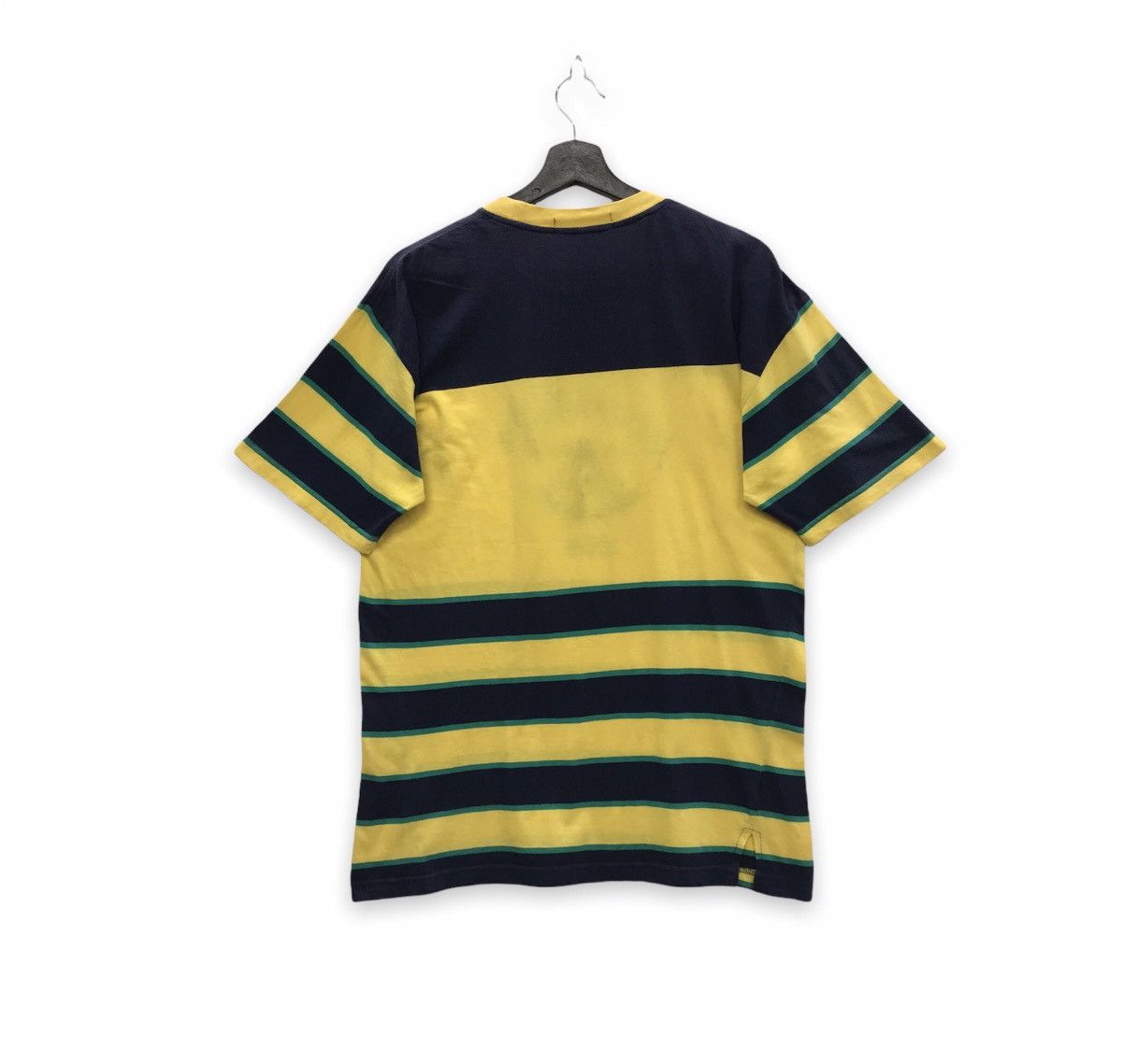 Courreges × Designer × Vintage *Rare!! Vintage Courreges Homme Embroidery Logo Tee Size US M / EU 48-50 / 2 - 2 Thumbnail