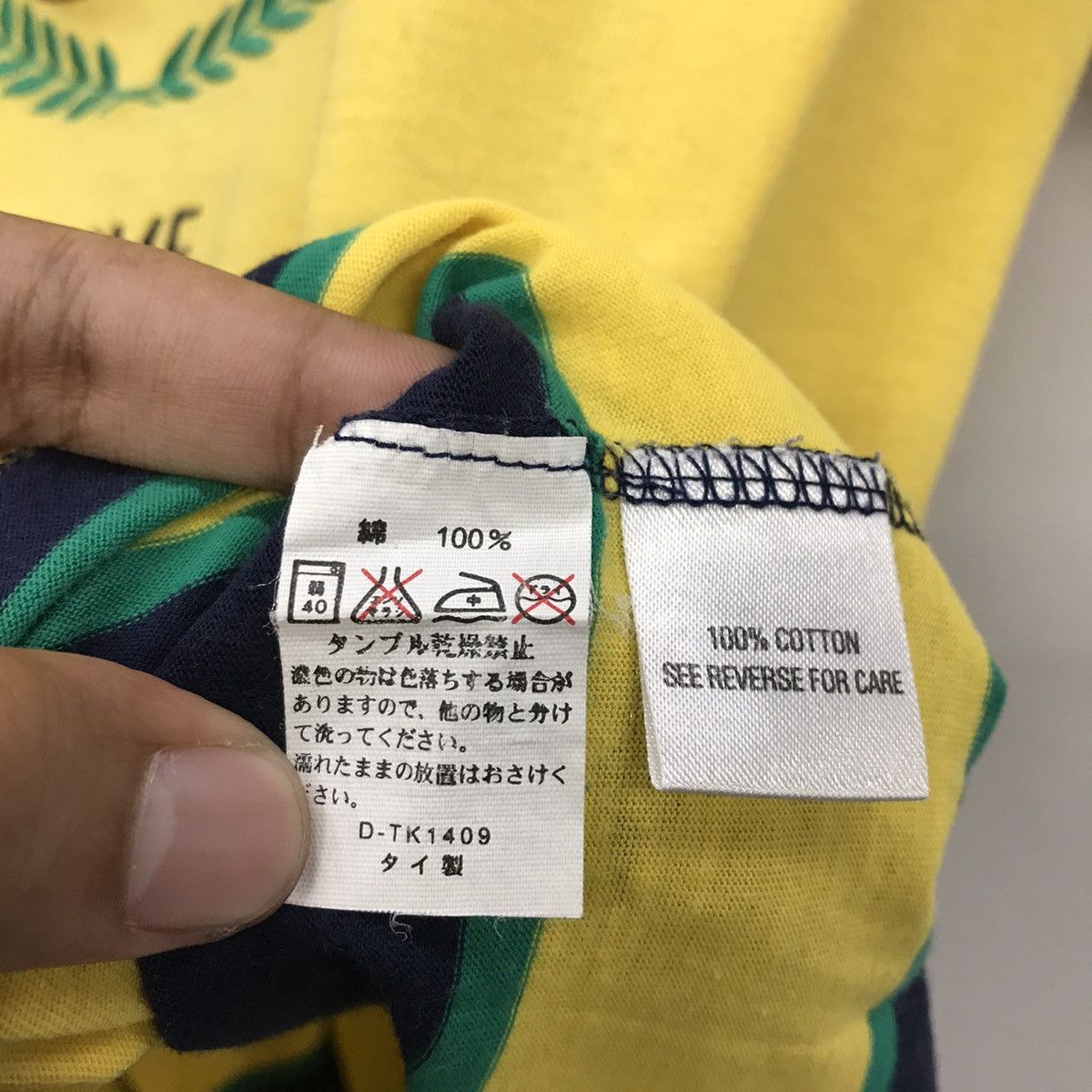 Courreges × Designer × Vintage *Rare!! Vintage Courreges Homme Embroidery Logo Tee Size US M / EU 48-50 / 2 - 12 Thumbnail