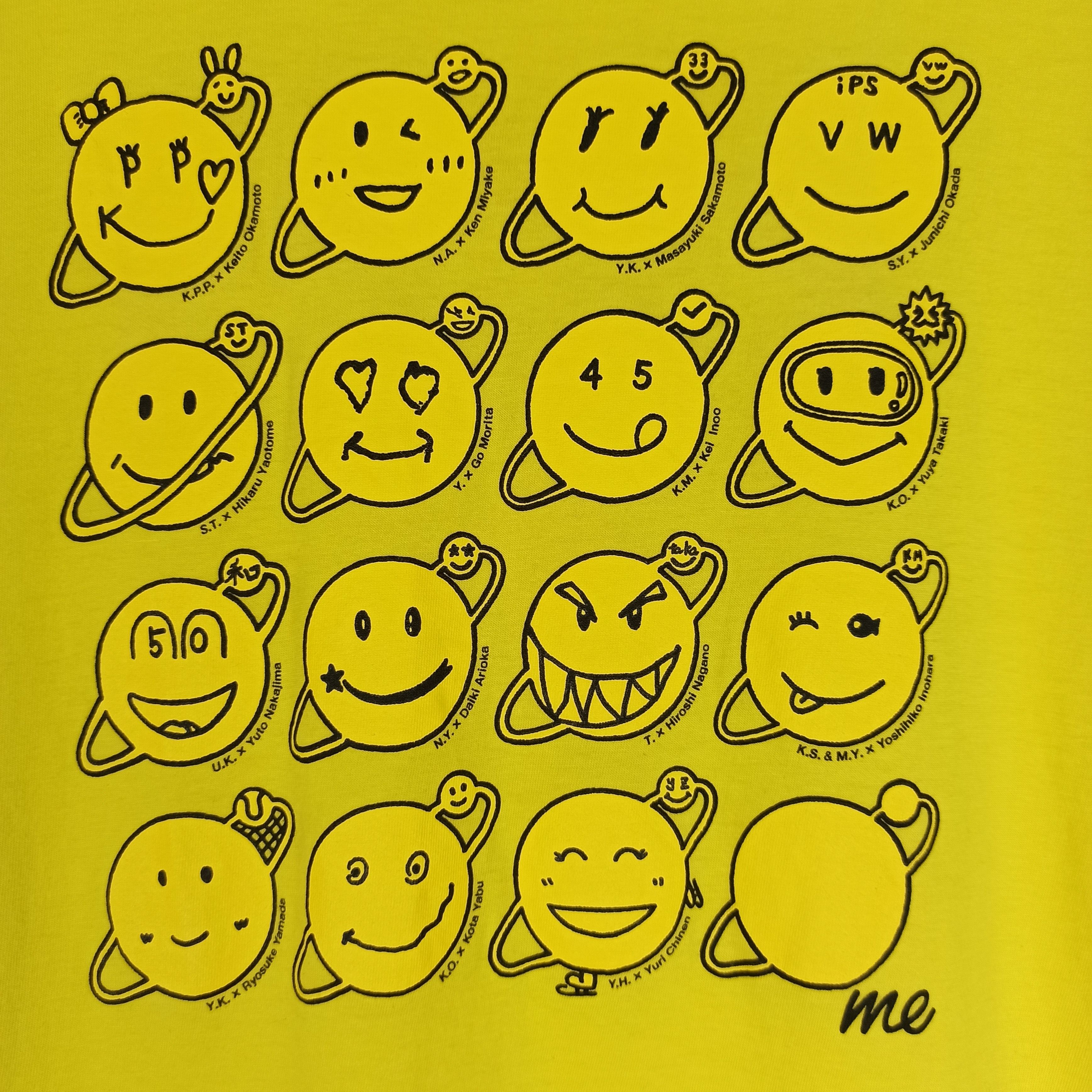 Japanese Brand 🔥Rare🔥 24hour Television Takashi Murakami Smiles Tshirt Size US L / EU 52-54 / 3 - 3 Thumbnail