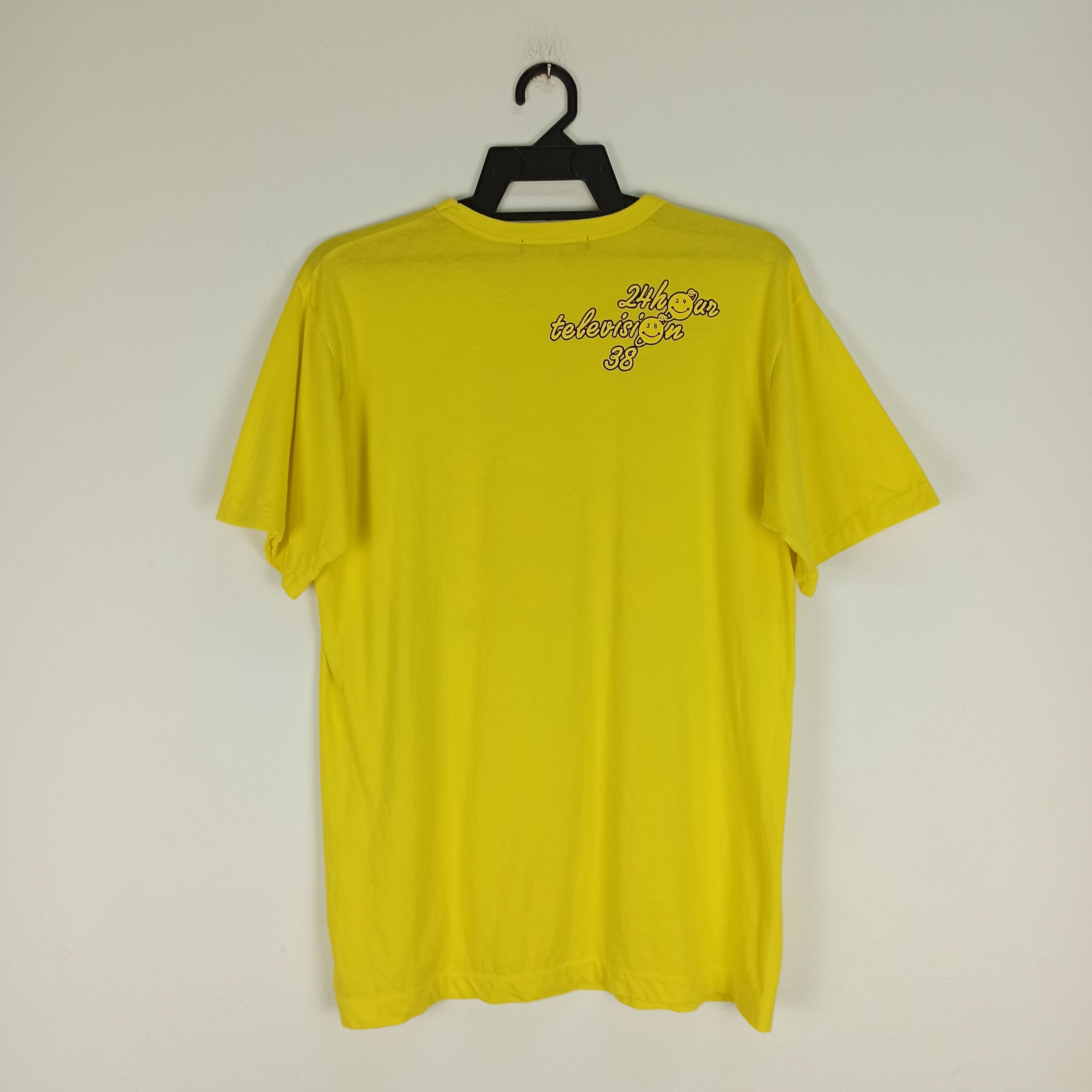 Japanese Brand 🔥Rare🔥 24hour Television Takashi Murakami Smiles Tshirt Size US L / EU 52-54 / 3 - 5 Thumbnail