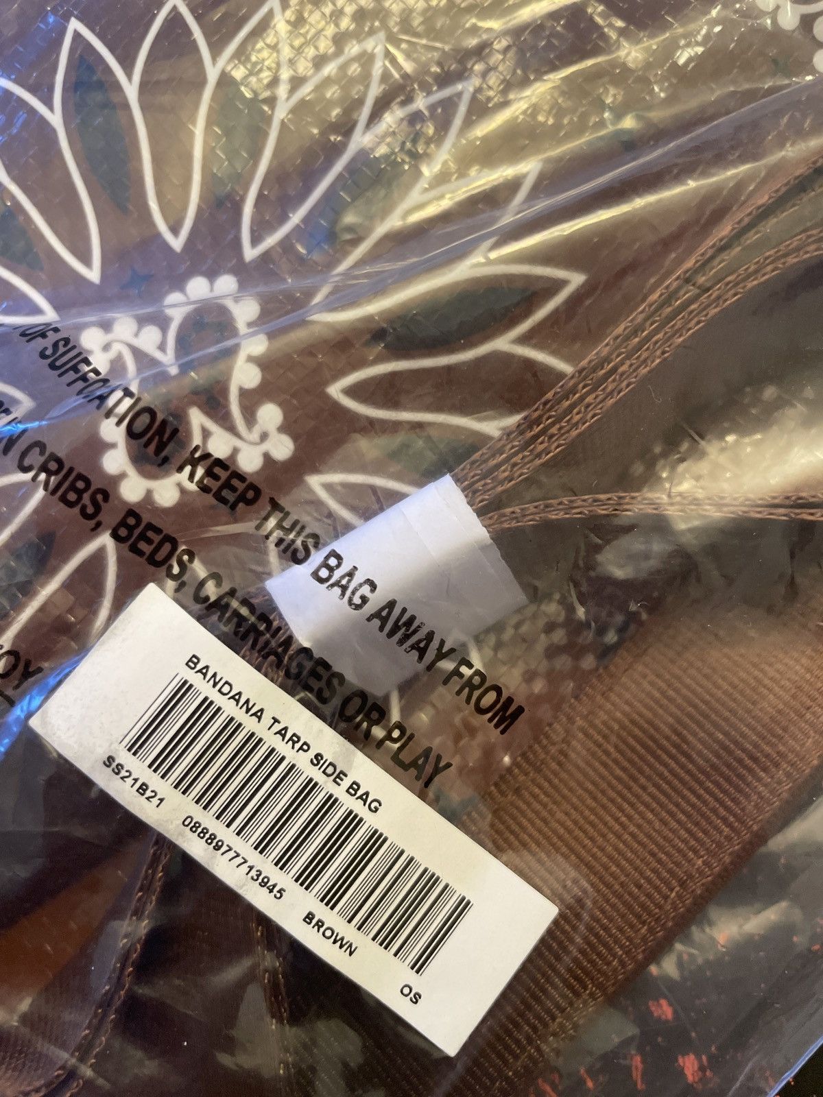 Suprmee bandana tarp side bag