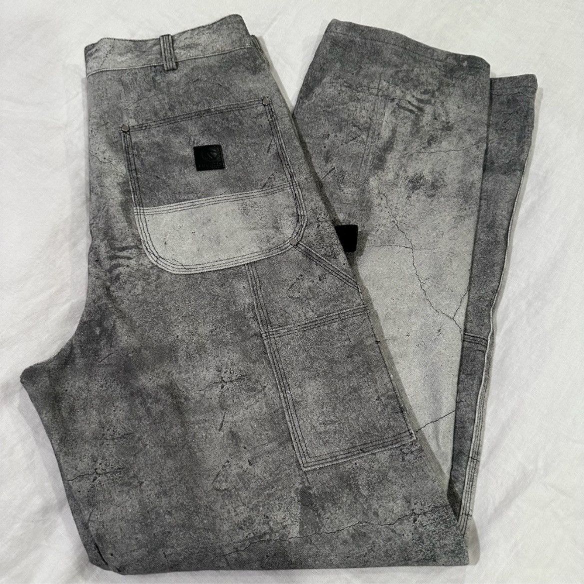 image of Fugazi + Unsound Concrete Pants, M in Grey, Men's (Size 33)