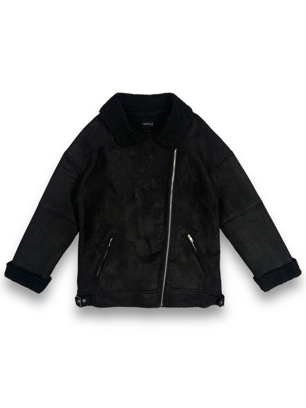 KMRii Japanese Brand Sureve Faux Suede Biker Punk Style Jacket Size US L / EU 52-54 / 3 - 1 Thumbnail
